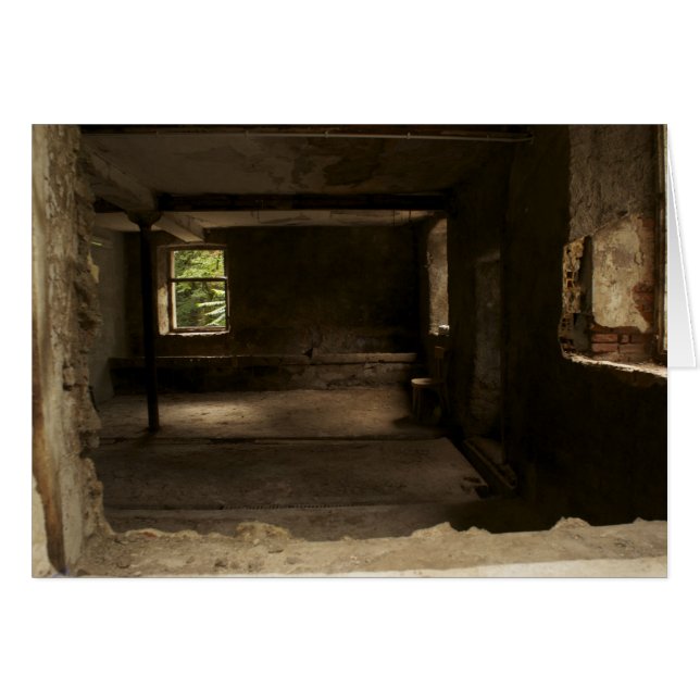 Cartes italiennes, vieille grange Trento (Devant horizontal)