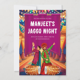 Cartes Jaggo Invitations Jaggo, Invitation Jago
