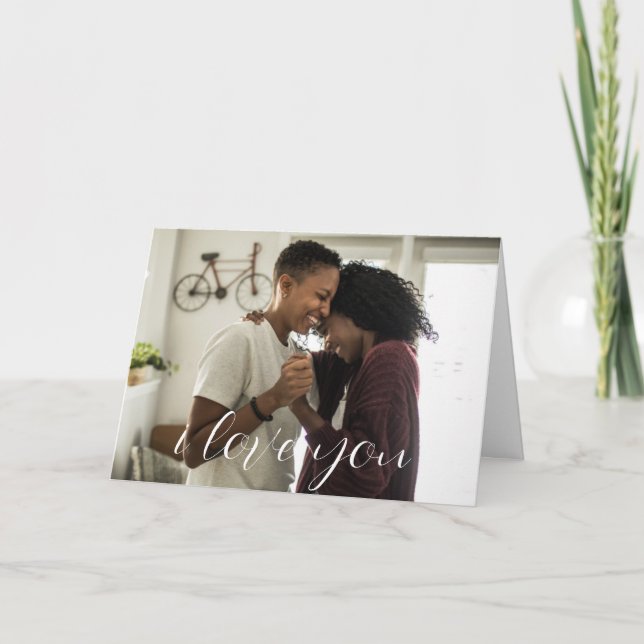 Cartes - Je t'aime (Devant)