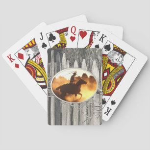 Cartes Jeu de cheval Deck de carte
