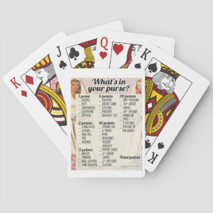Cartes Jeu de Fête des mariées rétro