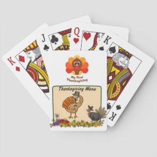 Cartes Jeu de Thanksgiving Card Deck
