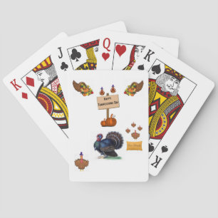 Cartes Jeu de Thanksgiving Card Deck
