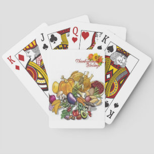 Cartes Jeu de Thanksgiving Card Deck