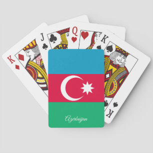 Cartes Jeu du Drapeau d'Azerbaïdjan, Azerbaïdjan Jouer de