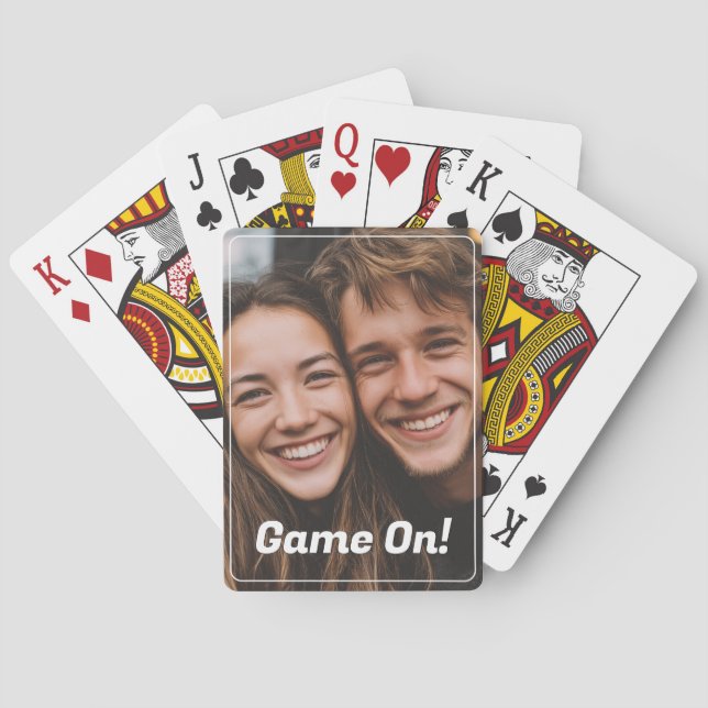 Cartes Jeu Sur Photo De Famille (dos)