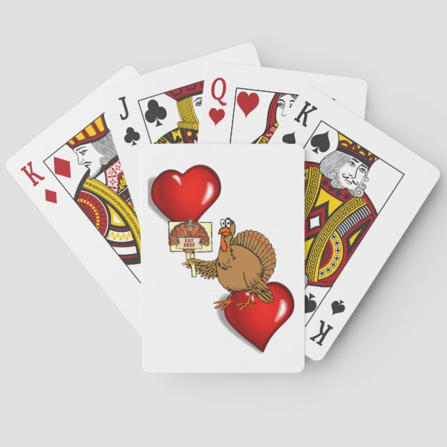Cartes Jour de bon thanksgiving Jeu de carte Deck (dos)