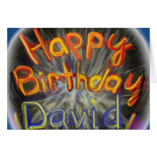 Cartes Joyeux anniversaire David  2014 Zazzle fr