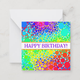 Cartes joyeux anniversaire, mignonnes, à stocker !