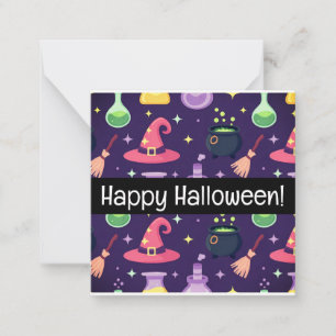 Cartes joyeux halloween, mignonnes, à stocker !