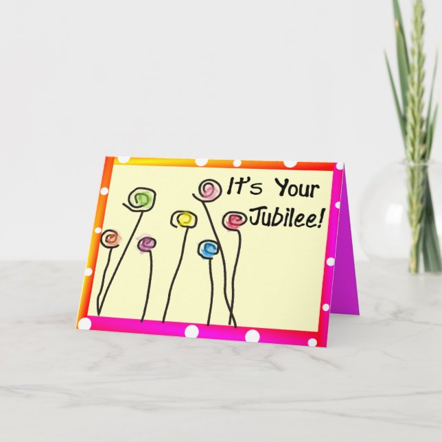 Cartes jubilées des soeurs (Devant)