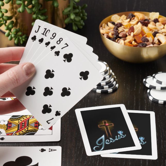 Cartes "La Croix de Jésus : une carte de jeu divine" (In Situ)