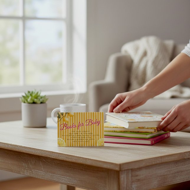 Cartes Livres Citron Agréables pour Bébé (Créateur téléchargé)