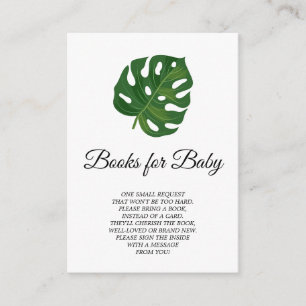 Cartes Livres de Palmiers Tropicaux pour Bébé