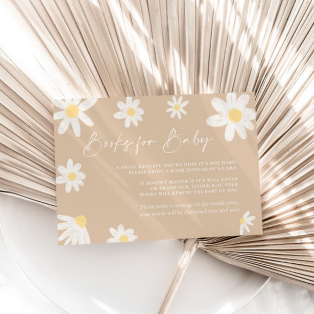 Cartes Livres pour Bébé Daisy Beige (Créateur téléchargé)