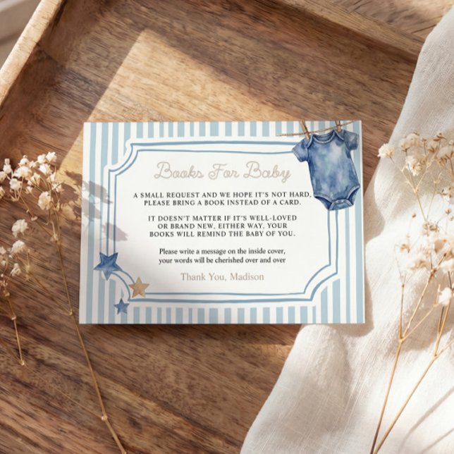 Cartes Livres pour Bébé Jean Bleu (Créateur téléchargé)