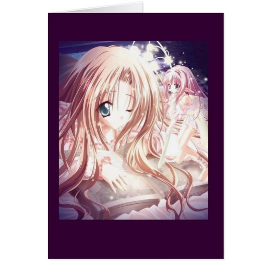 Cartes manga-fille