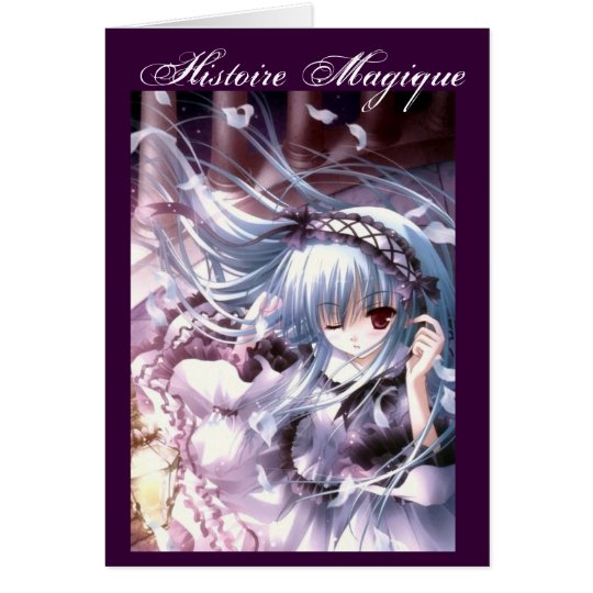 Cartes manga-fille-gothique-