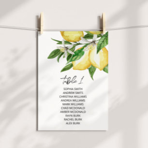 Cartes Mariage citron vert