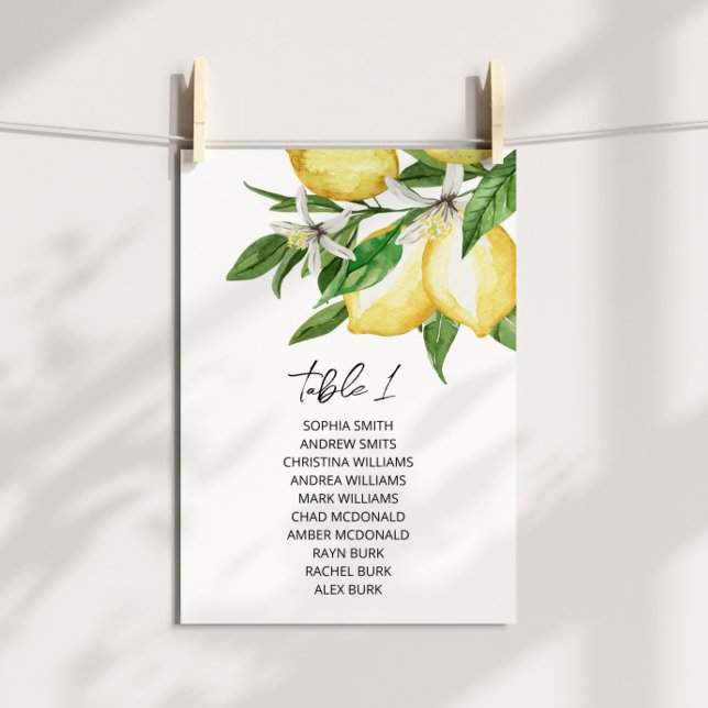 Cartes Mariage citron vert (Créateur téléchargé)