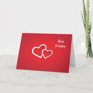 Cartes Mariage de félicitations pour les coeurs