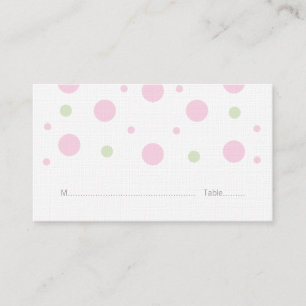 Cartes Mariages Confetti Vert Rose