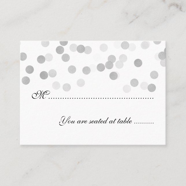 Cartes mariages Faux Parties scintillant d'huile d (Devant)