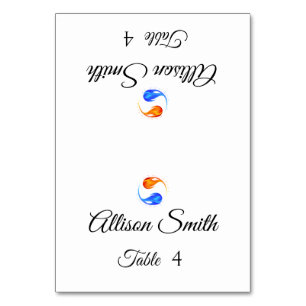 Cartes mariages-Flames jumelles -
