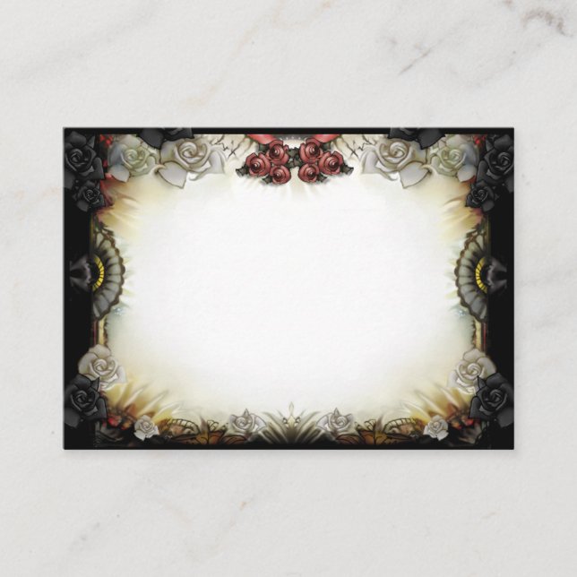 Cartes mariages Halloween BLANK (Devant)