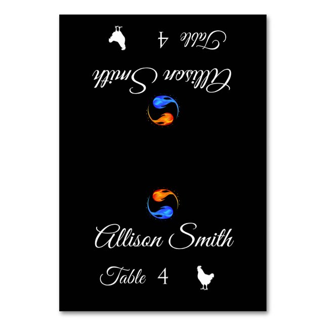 Cartes mariages-Volaille Icône-Twin Flames- (Par défaut)