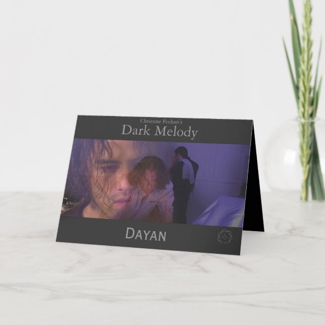 Cartes mélodies sombres (Devant)