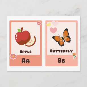 Cartes mémoires Alphabet   Cartes Ecolaires ABC "A