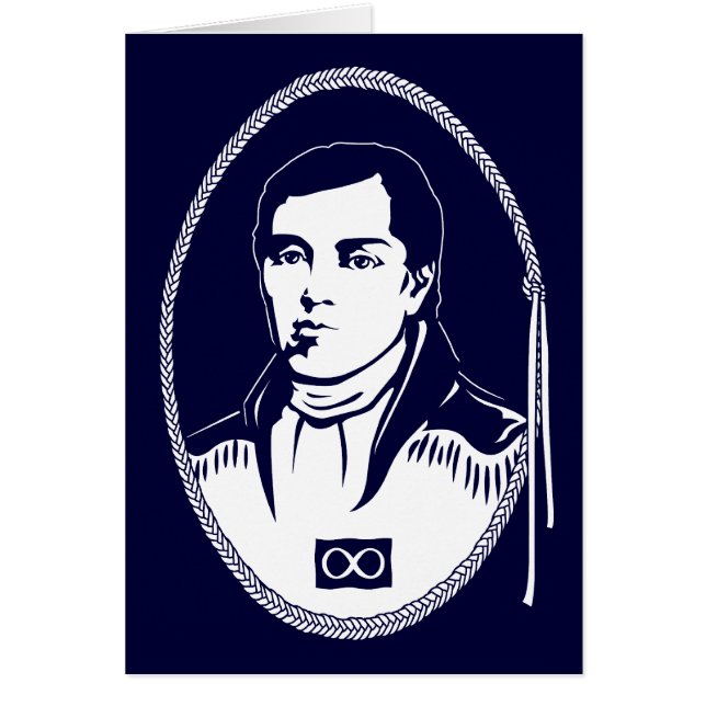 Cartes Metis Pride Personnalisées Cuthbert Grant C (Devant)