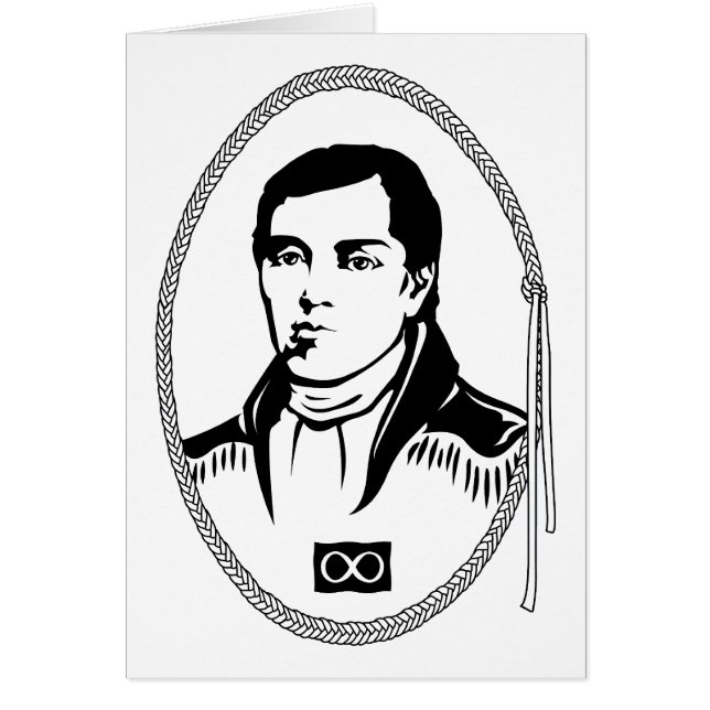 Cartes Metis Pride Personnalisées Cuthbert Grant C (Devant)