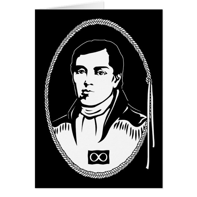 Cartes Metis Pride Personnalisées Cuthbert Grant C (Devant)