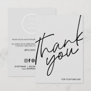 Cartes minimalistes Petites entreprises Cartes de