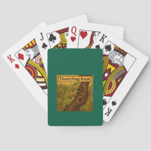 Cartes Nœud des trois grenouilles – Jeu de mots fantaisis