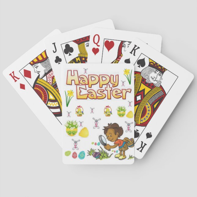 Cartes Pâques Jeu de carte Deck (dos)
