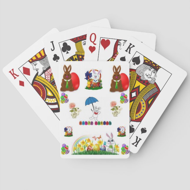 Cartes Pâques Jeu de carte Deck (dos)