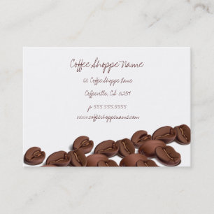 Cartes perforées de magasin de grains de café