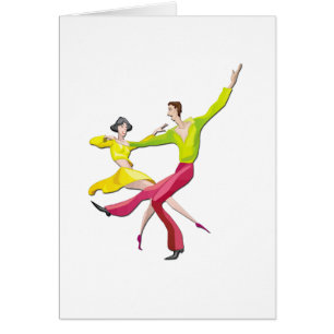 Cartes personnalisables Couple Dancing