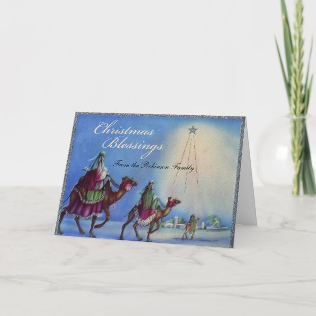 Cartes personnalisées de Noël (Devant)