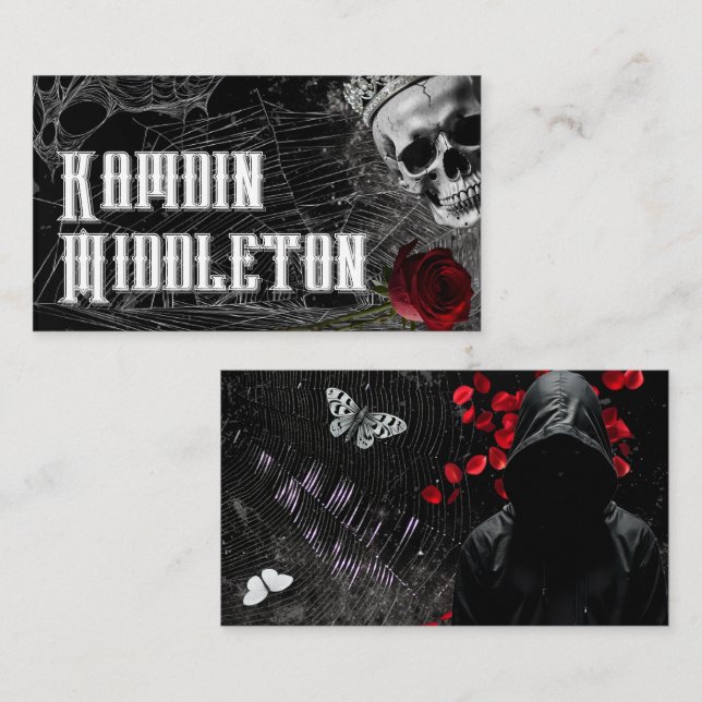 Cartes personnalisées Hauning Adeline Zade Mea (Devant / Derrière)