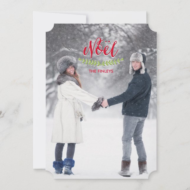 Cartes photo de Noël Noel Classique (Devant)