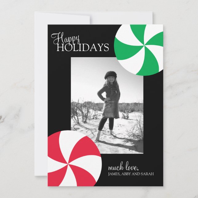 Cartes photos de Noël (Devant)