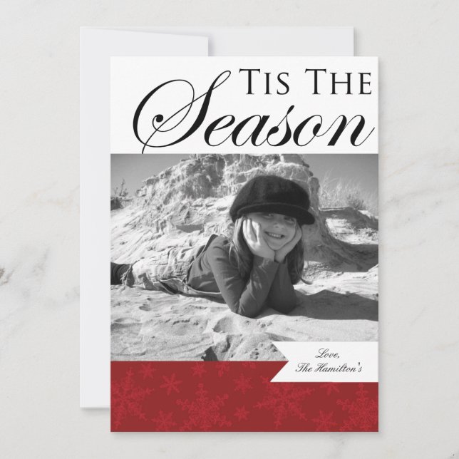 Cartes photos de Noël (Devant)