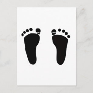 Cartes pieds baie et invitations