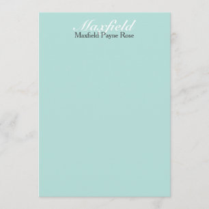 Cartes plates personnalisées Easy Elegance Caspian