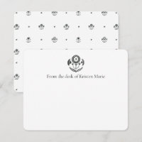 Cartes plats à imprimer noir et blanc
