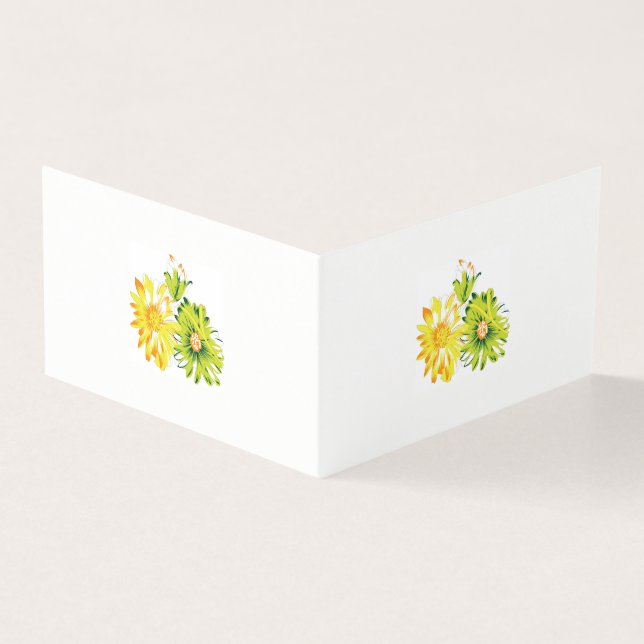 Cartes pliables | Remerciements créatifs et format (Outside)